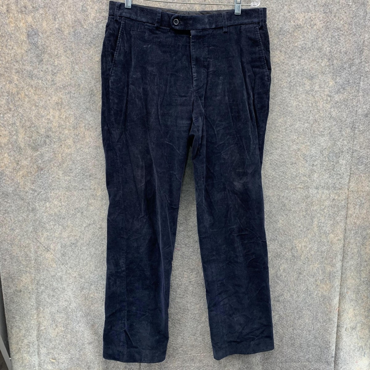 Hiltl Pants Men 50 Adult Blue Navy Chinos Pockets Outdoors