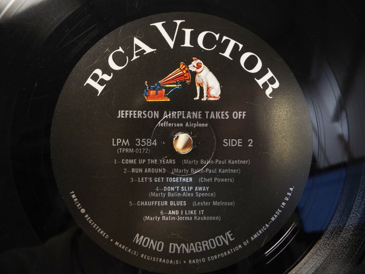JEFFERSON AIRPLANE TAKES OFF MONO ROCK LP VINYL ALBUM | eBay
