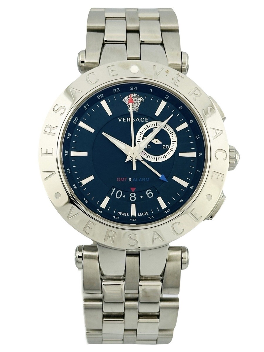 U1934】ヴェルサーチ GMT&ALAME 29G9