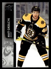 Matt Grzelcyk 2021 Upper Deck #16   Boston Bruins