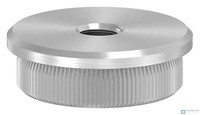 Edelstahl Stopfen FüR Rohr 33,7X2,0Mm, Flach, M8, V2A | Steinbacher©