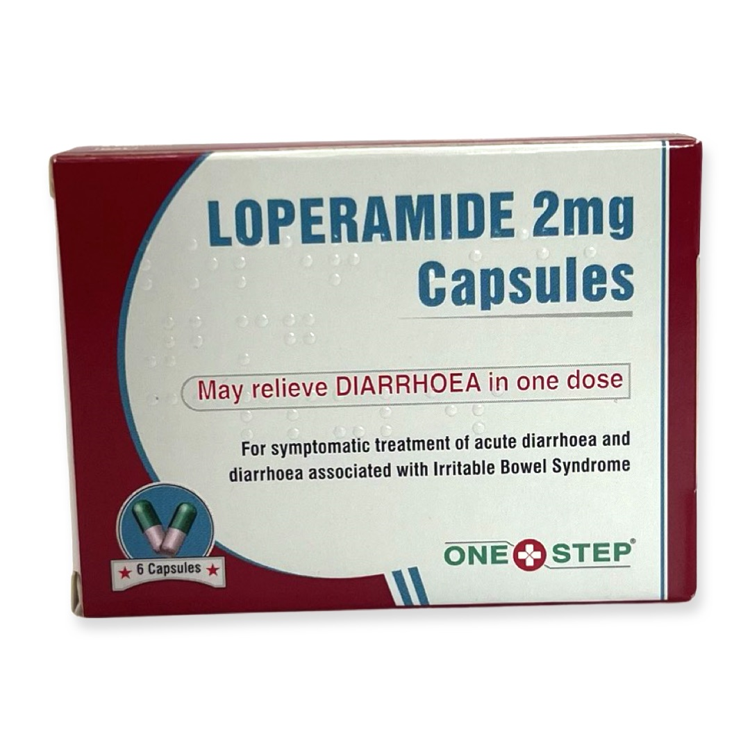 Diarrhoea Relief Capsules 2mg Loperamide Hydrochloride Tablets One
