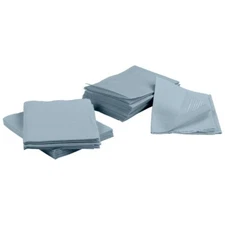 2000 Gray Grey Disposable Dental Bibs, Tattoo Tray Chair Bed Paper Covers Silver