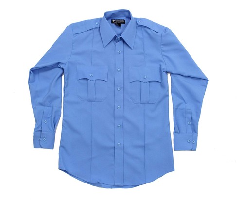 First Class 100% Polyester Long Sleeve Uniform Shirt - Picture 50 of 92