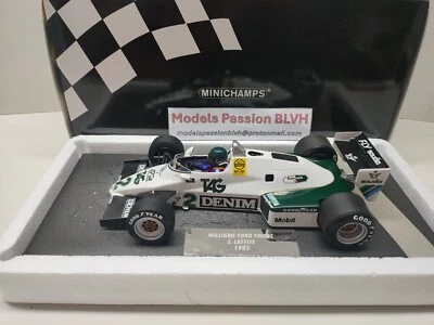 Williams Ford FW08C Laffite 1983 1/18 Minichamps - Photo 1/4