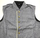 CIVIL WAR CS CSA CONFEDERATE WOOL INFANTRY JACKET VEST-XLARGE 48R — photo 2