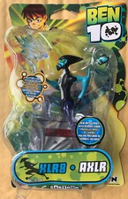 BEN 10 TEN BEN TENNYSON IS - ¡FIGURA DE ACCIÓN XLR8! 4 PULGADAS 10 CM. ¡MUY RARO! Reino Unido!