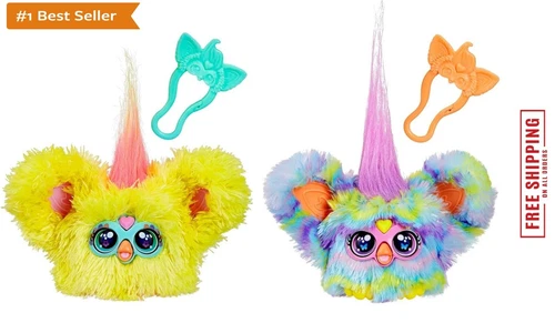 Furby Furblets 2 Pack of Spring Mini Friends Nug-Ette & Swee-Dee Plush New Toy