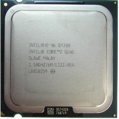 1PC   Core 2 Quad CPU Q9300 2.50GHz/6M/1333 LGA775 #fv