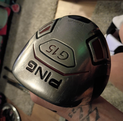 Ping G15 Driver 1-Wood 12° Right-Handed Regular Graphite Shaft Titanium