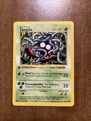Tangela 066/102 Base Set (Shadowless) Regular