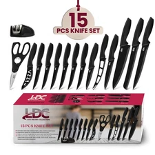 Knife Set Sharp Stainless Steel Professional Chef Cutlery Steak Kitchen Knives