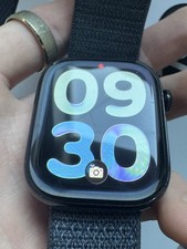 Apple Watch Series 10 46mm Jet Black Aluminium, Ink Sports Loop, GPS 96% BH