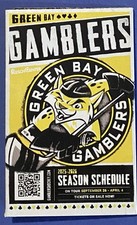 2025-2026 GREEN BAY GAMBLERS Schedule 🏒 Minor Hockey Sked MEGA COOL‼️