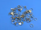 Lot of 70 Costume Jewelry Rings Various Sizes Some Vintage