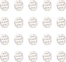 Honbay 20PCS High Borosilicate Glass Screens Filters with Holes Honeycomb... 