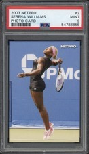2003 Netpro Serena Williams Rookie RC #2 PSA 9 Mint 