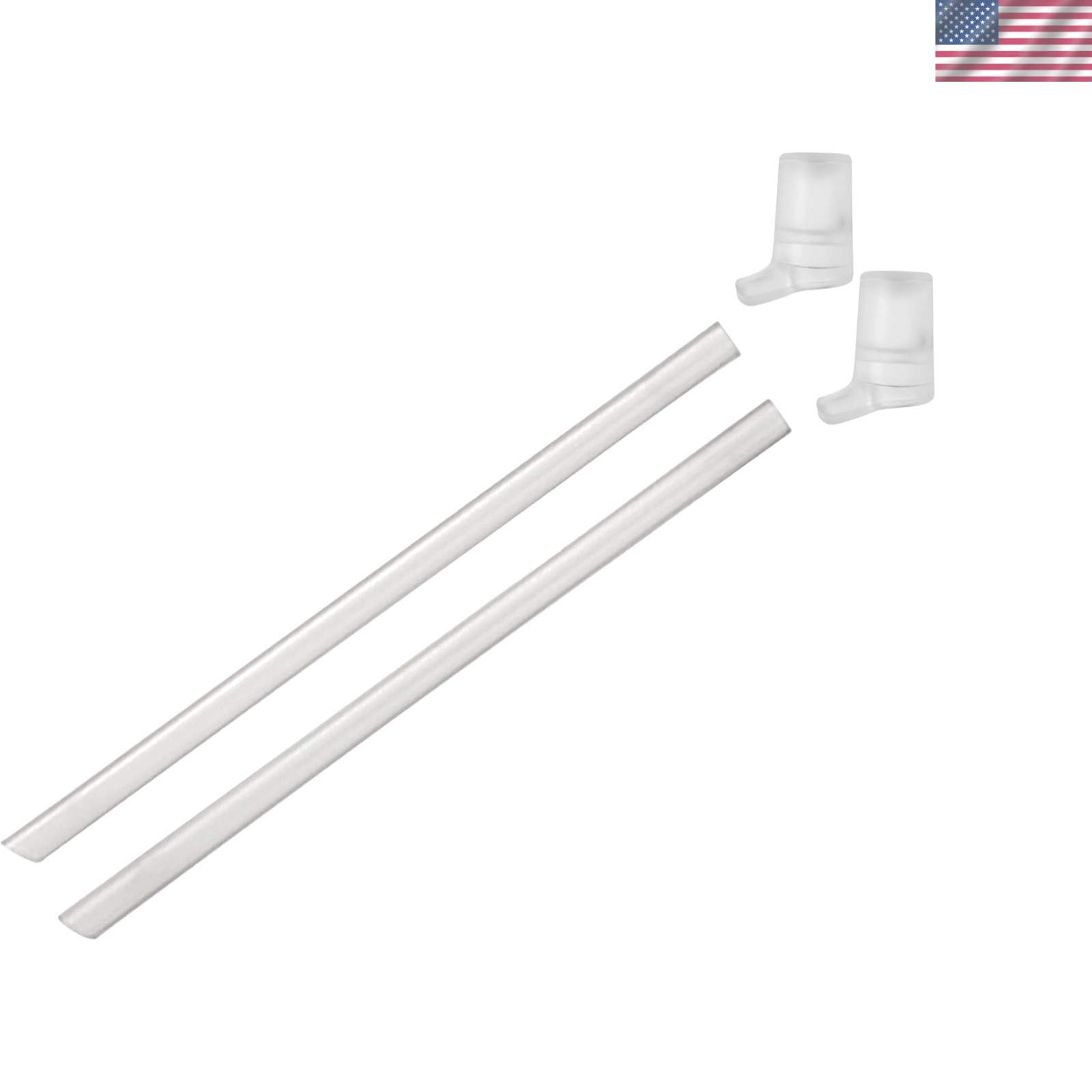 Essential Replacement: 2 Bite Valves & Straws, Leak-resistant