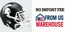 MICHIGAN STATE SPARTANS MSU NCAA Riddell SPEED Full Size Replica Football Helmet