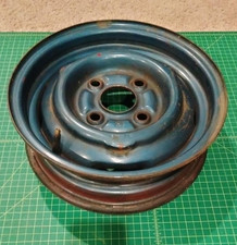 Oem Fomoco Wheel 13x4 4 Lug 4.5 Bolt Pattern--for 1963-64 6-cylinder Falcon Oem Fomoco Wheel 13x4 4 Lug 4.5 Bolt Pattern--for 1963-64 6-cylinder Falcon