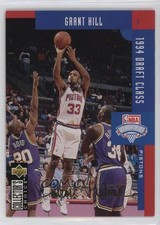 1994 Collector's Choice Draft Class Gold Foil Signature Grant Hill #409 HOF 14mi