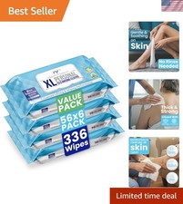 Durable 224 Count XL Wipes   High Traction  Gentle Aloe Vera Cloths for Hygiene