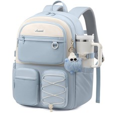 School Backpack for Teen Girls, Student Cute Bookbag Purse for Middle High Sc...