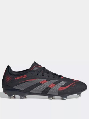 Adidas Herren schwarz & rot Predator Pro FG Fußballschuhe UK 9 NEU