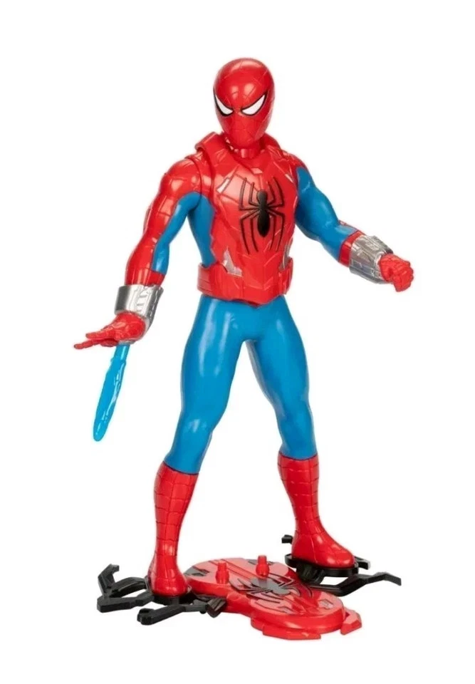 Экшн-фигурка Marvel Spider-Man Thwip Blast Spider-Man с аксессуарами, 11 дюймов - Изображение 3 из 4