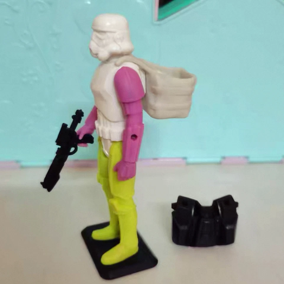 4" Prototype Star Wars Clone Trooper Mandalorian Action Figure TestShot Toy Rare - Image 2 of 4