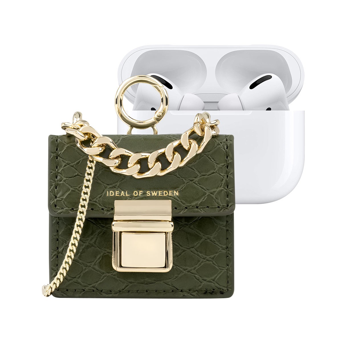 Mini borsa pour Pods Cleo petit sac bandoulière femme et porte-écouteurs