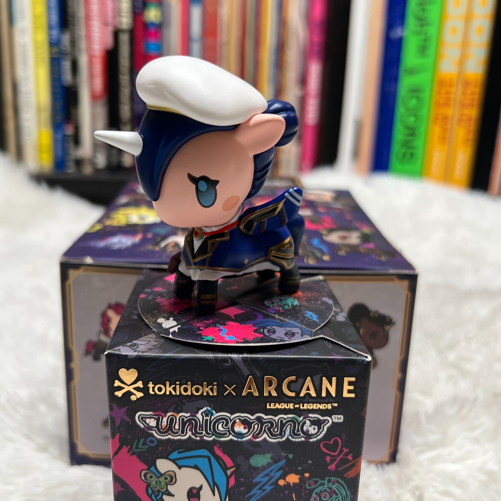 TOKIDOKI UNICORNO ARCANE LEAGUE OF LEGENDS TASK FORCE CAITLYN