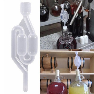 Br??hventile Apfelwein Automatische G?rung Kunststoff S-Form Langlebig Neu