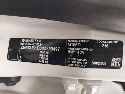 MASERATI LEVANTE AIR CLEANER CENTRE DUCT M161 07/2016-2024 766238 - Picture 4 of 12