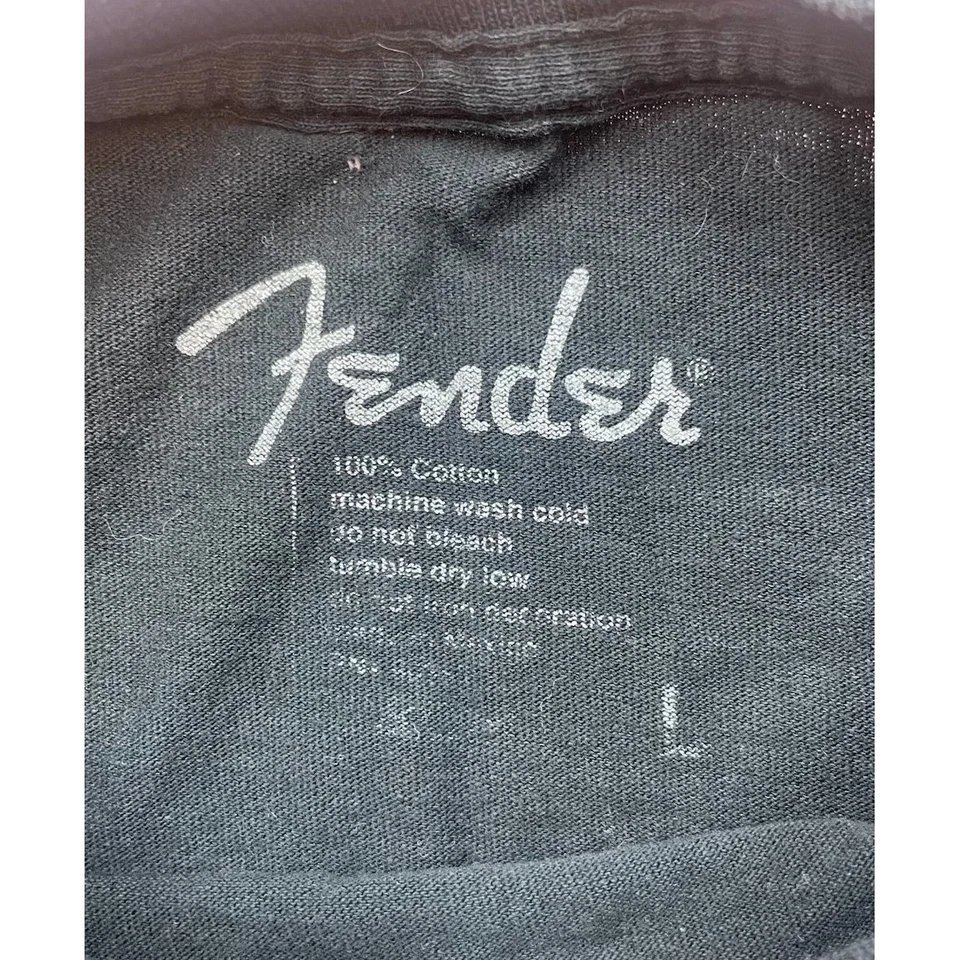 Fender Legendary Rock N Roll Junior Crew Feminino Crop Manga Longa Médio Preto - Imagem 4 de 4