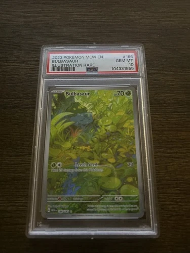 Bulbasaur Holo PSA 10 Scarlet & Violet 151 Card 166/165 Sv: Bulbasaur