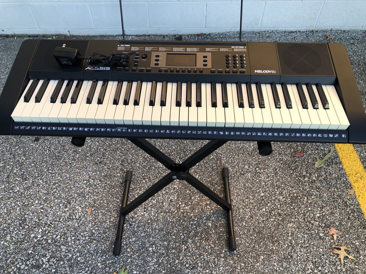 Alesis Melody MKII 61 Key 300 Rhythm Electronic Keyboard Piano w