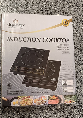 Duxtop Induction Cooktop Heating stove top over induction 8120MC BT180G3 1800W