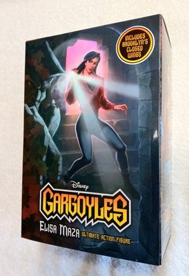 NECA Gargoyles Elsa Maza and Brooklyn's Closed Wings New and Sealed