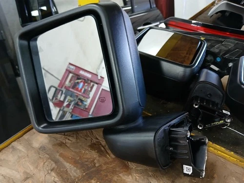 Driver Side View Mirror Power With Blind Spot Alert Fits 18-23 WRANGLER 3088962