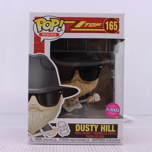 F3 Funko Pop Rocks DUSTY HILL ZZ Top Vinyl Figure 165