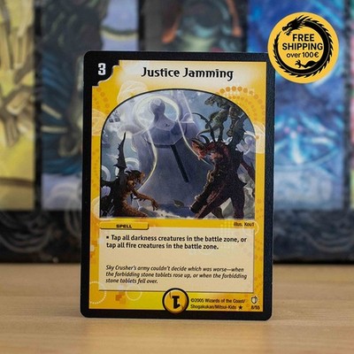 DM07 -  8/55 - Justice Jamming - English - Duel Masters - Rare - DM7