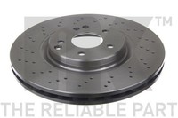 2X Bremsscheibe NK 2033117 FüR S203 Klasse CLK Mercedes W203 Model C209 SLK R171