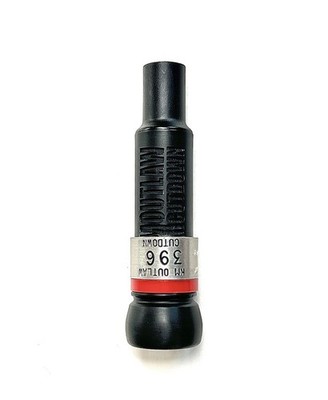 Kirk McCullough-KM OUTLAW CUTDOWN Duck Call Red Label Shorty Keyhole FB