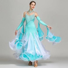 Hot Sale Fashion Sexy Women Performance Dance Wear Ballroom Competition Dress