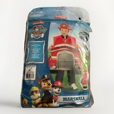Rubies Paw Patrol Marshall Deluxe Kids Costume Toddler Size 2/4 Foam Tunic Hat