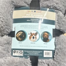 brentwoof Waterproof Pet Blanket  Furniture Protector Oversized Polyester