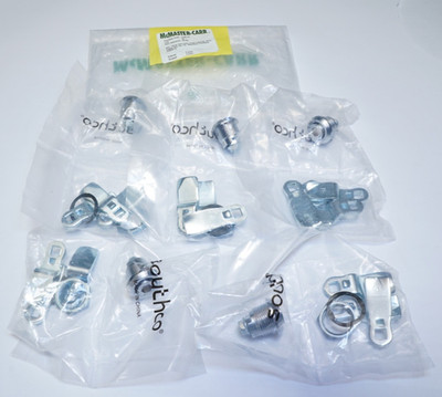New Lot of 5 McMaster-Carr Hex Drive Cam Lock, Fixed Latching 1/4'' Max Thickness