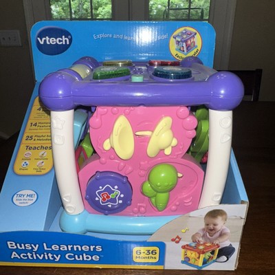 Vtech Busy Learner Activity Cube Electronic Learning Toy, new in box 