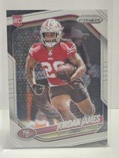 2025 Panini Prizm Jordan James White Disco Prizm Rookie #323 🔥